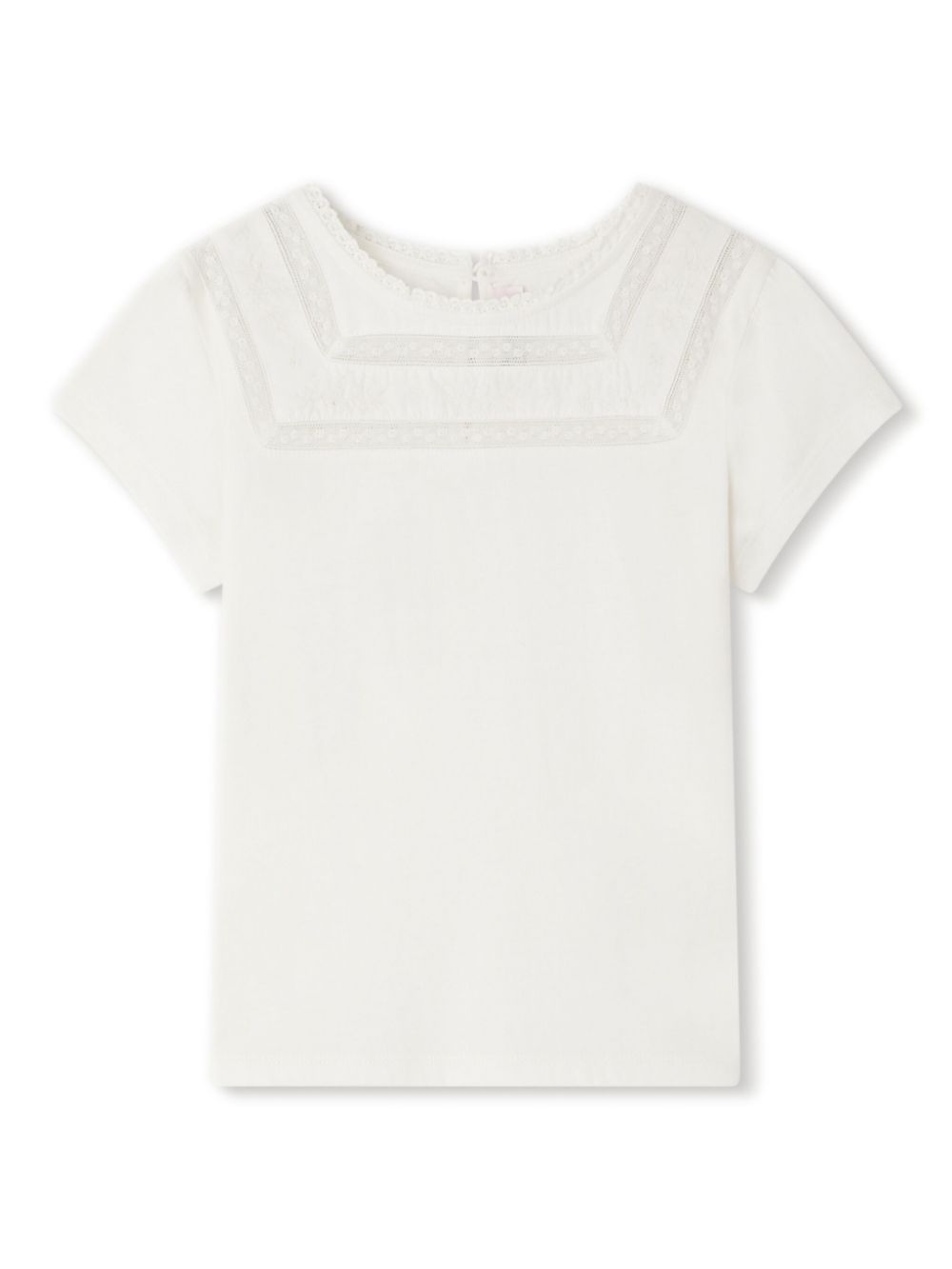 Bonpoint Finna cotton T-shirt - White von Bonpoint