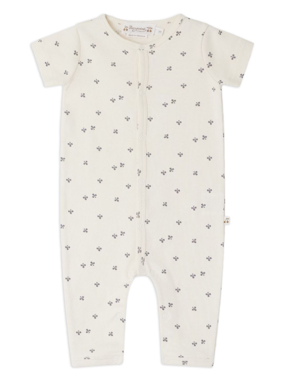 Bonpoint Finoli graphic-print babygrow - White von Bonpoint