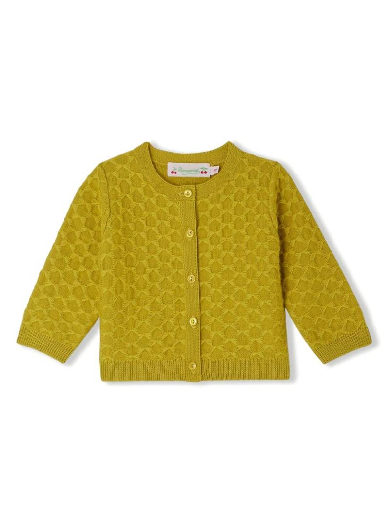 Bonpoint Garancia wool cardigan - Yellow von Bonpoint