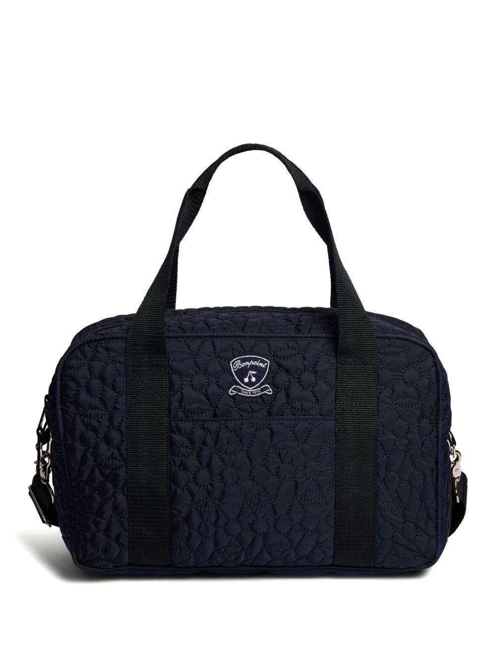 Bonpoint Gigian cherry-quilted tote bag - Blue von Bonpoint