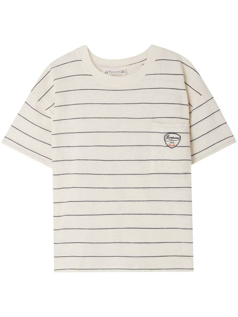 Bonpoint Gio striped T-shirt - Neutrals von Bonpoint