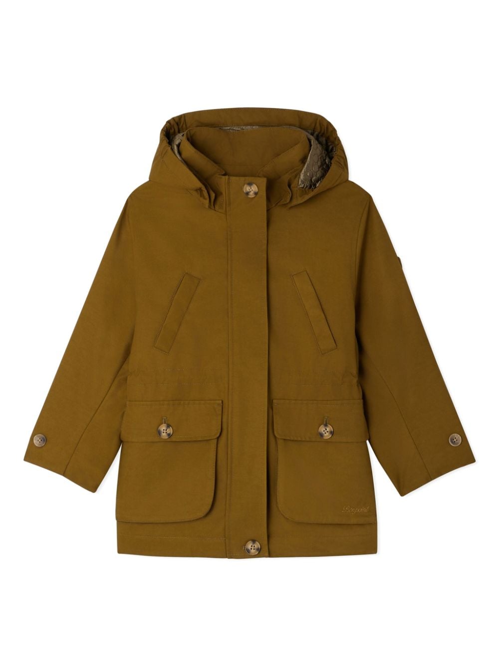 Bonpoint Giuliana hooded coat - Brown von Bonpoint