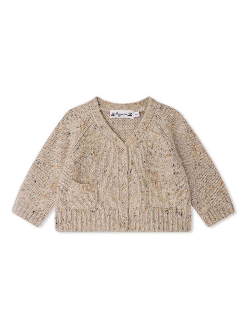 Bonpoint Guy cable-knit cardigan - Neutrals von Bonpoint