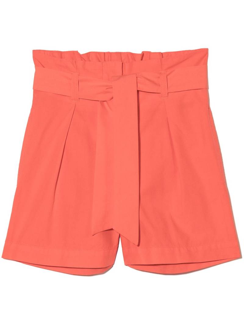 Bonpoint Nath belted shorts - Orange von Bonpoint