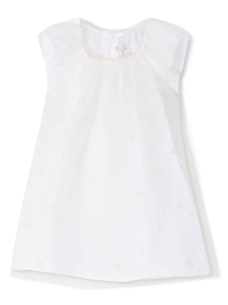 Bonpoint Nuage sleeveless dress - White von Bonpoint