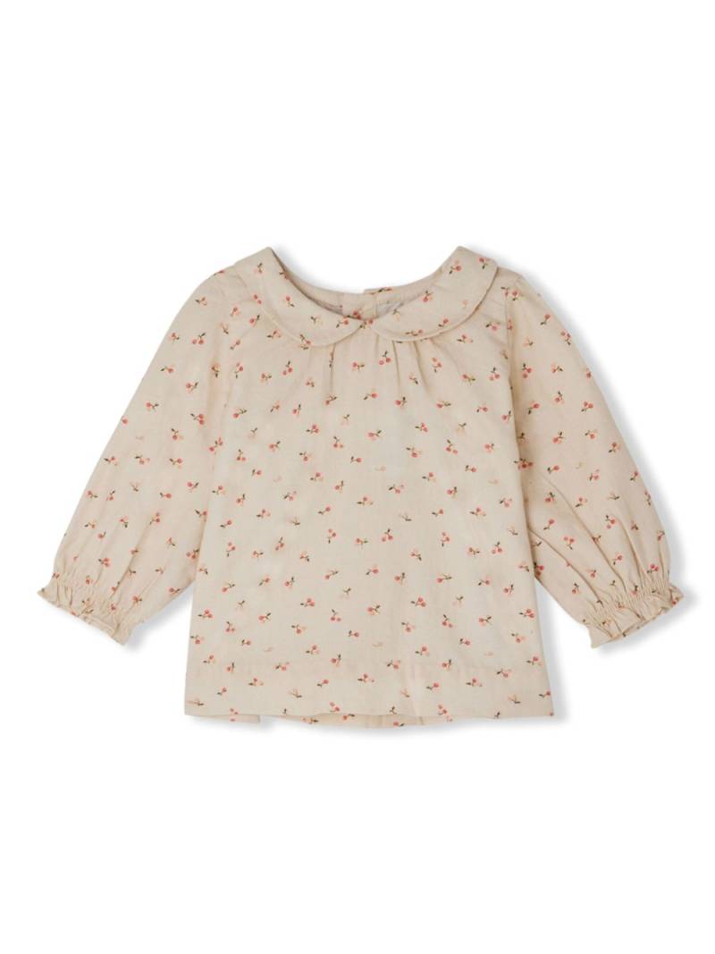 Bonpoint Tenvol cherry-print blouse - Neutrals von Bonpoint