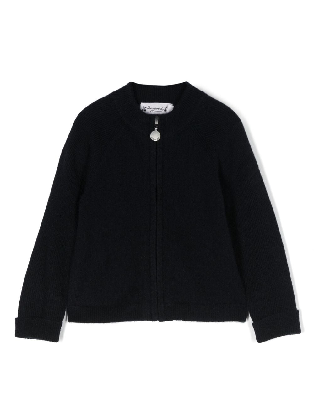 Bonpoint Thylio zip-up cashmere cardigan - Blue von Bonpoint