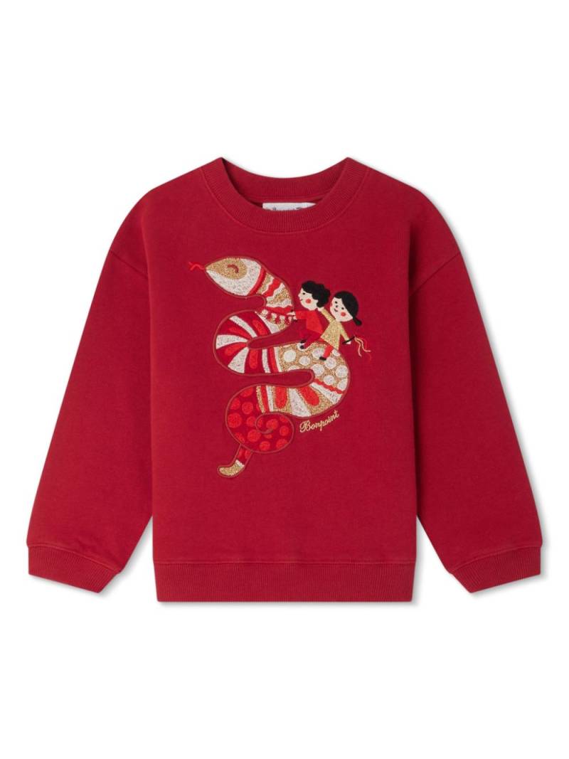 Bonpoint Tonino embroidered sweatshirt von Bonpoint