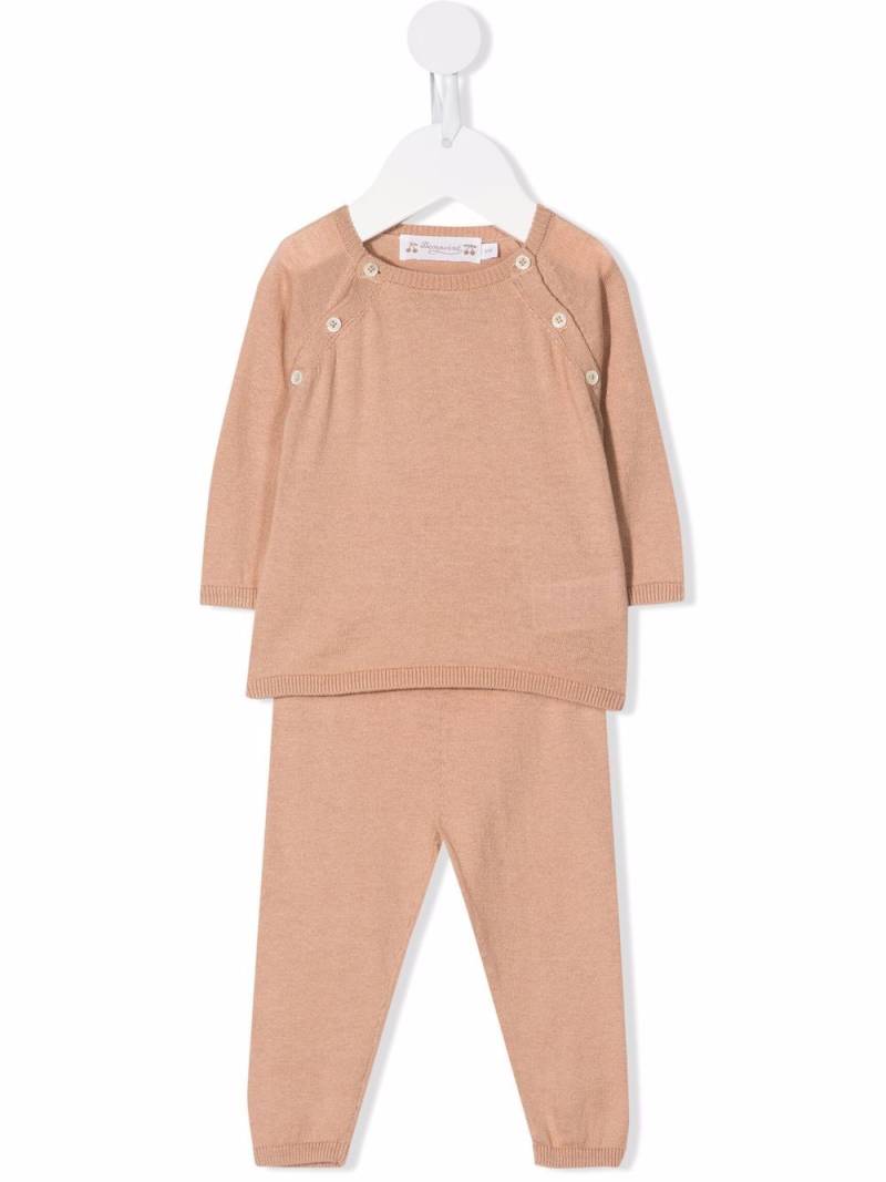 Bonpoint abricota cotton tracksuit - Neutrals von Bonpoint