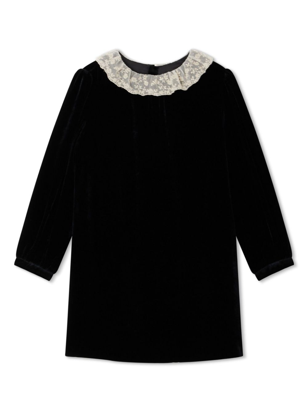 Bonpoint bib-collar dress - Black von Bonpoint