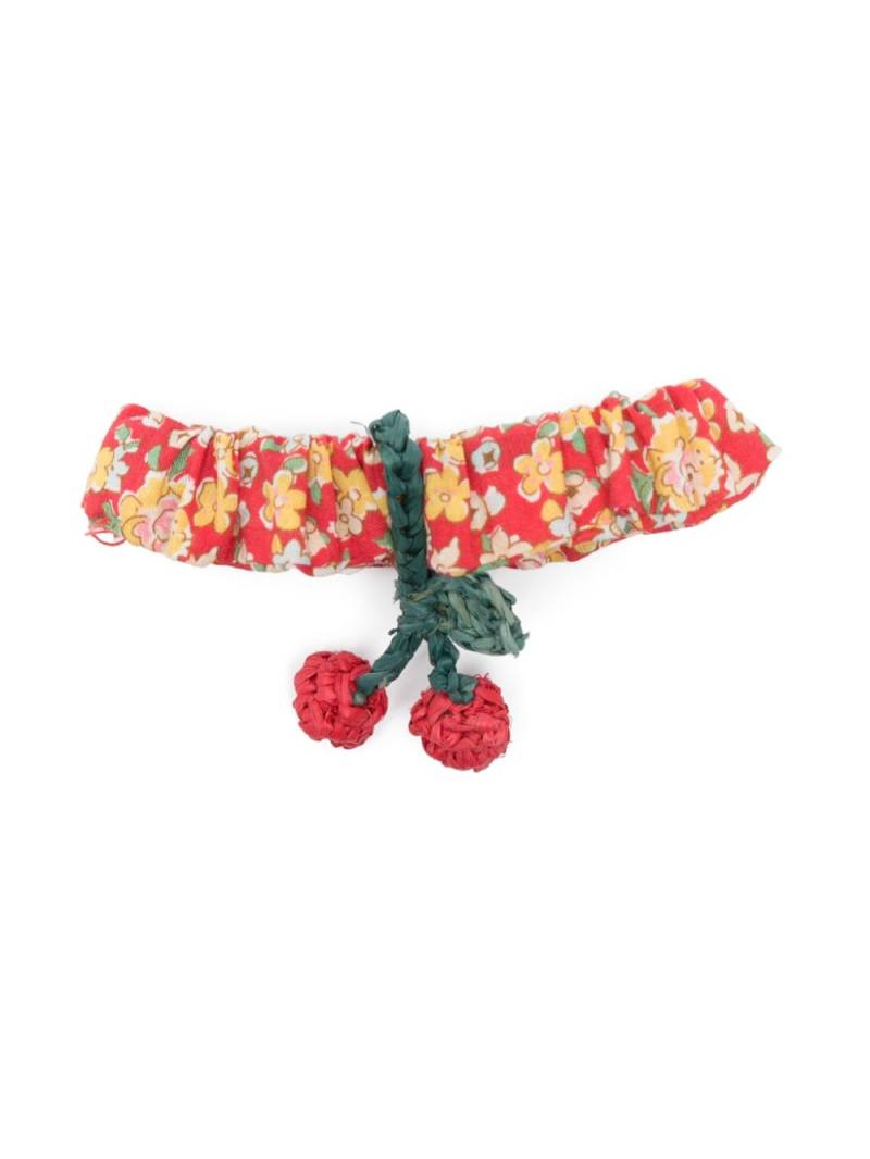 Bonpoint cherry-detailed hair tie - Red von Bonpoint