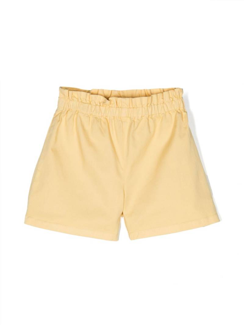 Bonpoint elasticated-waist mid-length shorts - Yellow von Bonpoint