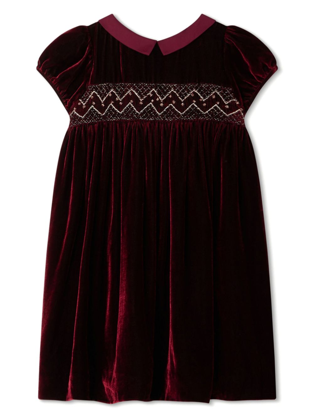 Bonpoint embroidered velvet dress von Bonpoint