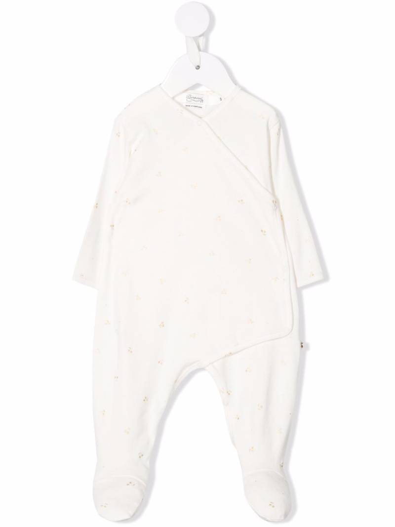 Bonpoint floral-print cotton pajamas - Neutrals von Bonpoint