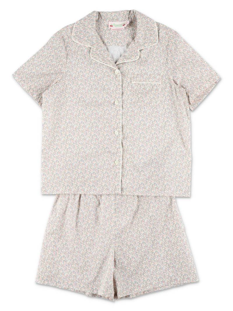 Bonpoint floral-print pyjama set - Neutrals von Bonpoint