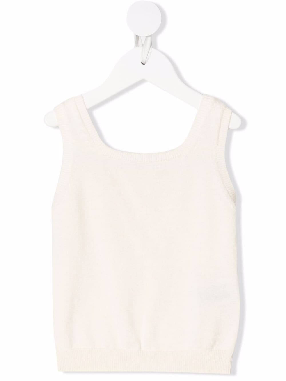 Bonpoint knitted sleeveless top - Neutrals von Bonpoint