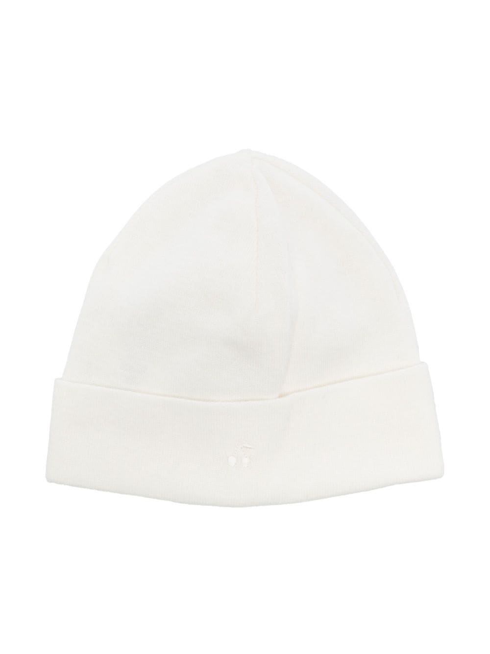 Bonpoint logo-embroidered cotton beanie - White von Bonpoint