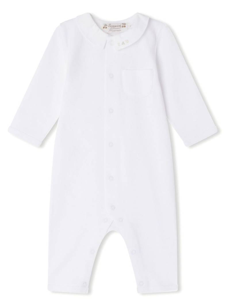 Bonpoint motif-embroidered cotton pajama - White von Bonpoint