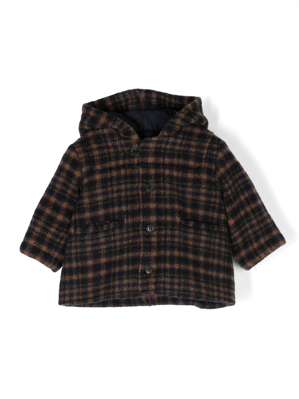 Bonpoint plaid-check coat - Brown von Bonpoint