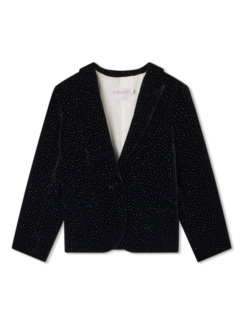 Bonpoint rhinestone-embellished jacket - Black von Bonpoint