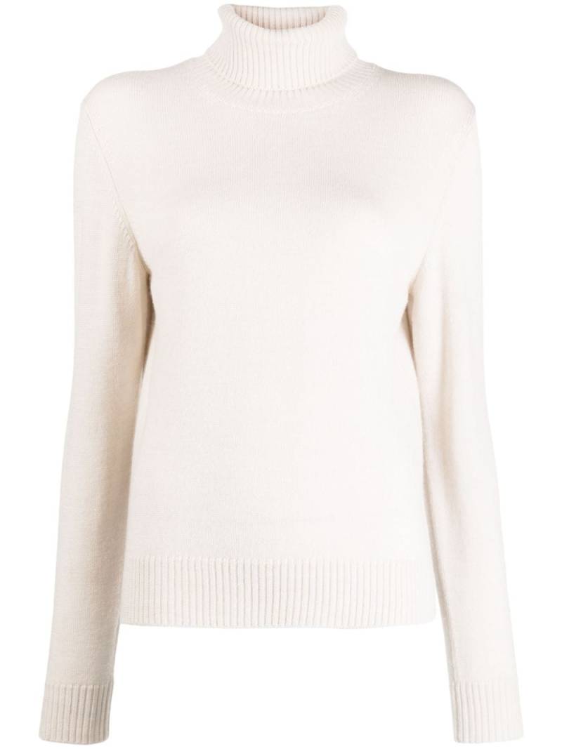 Bonpoint roll-neck wool jumper - Neutrals von Bonpoint