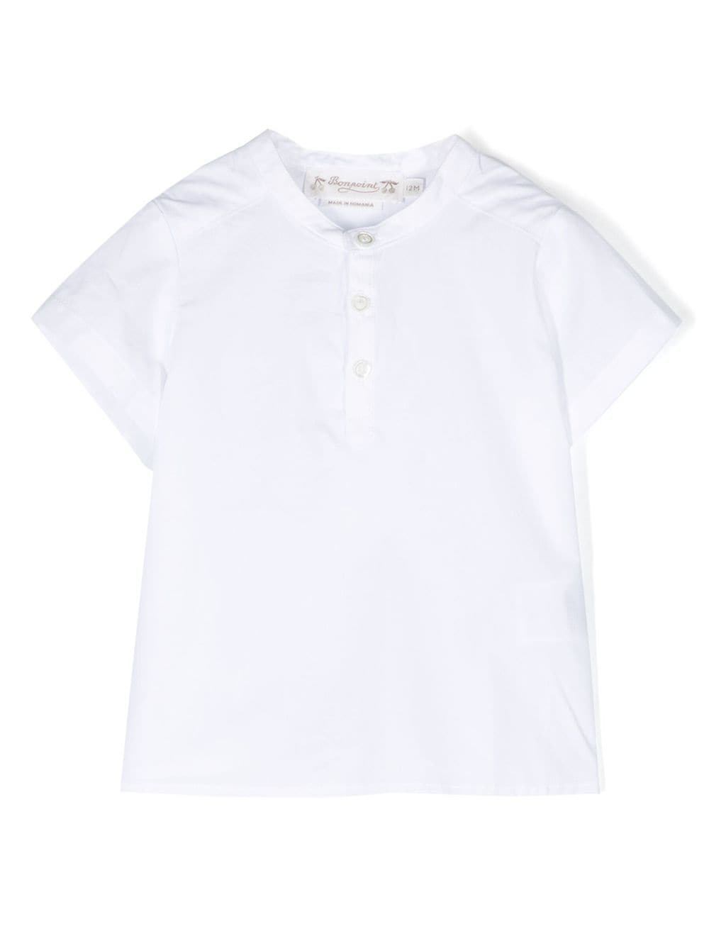 Bonpoint short-sleeve cotton T-shirt - White von Bonpoint