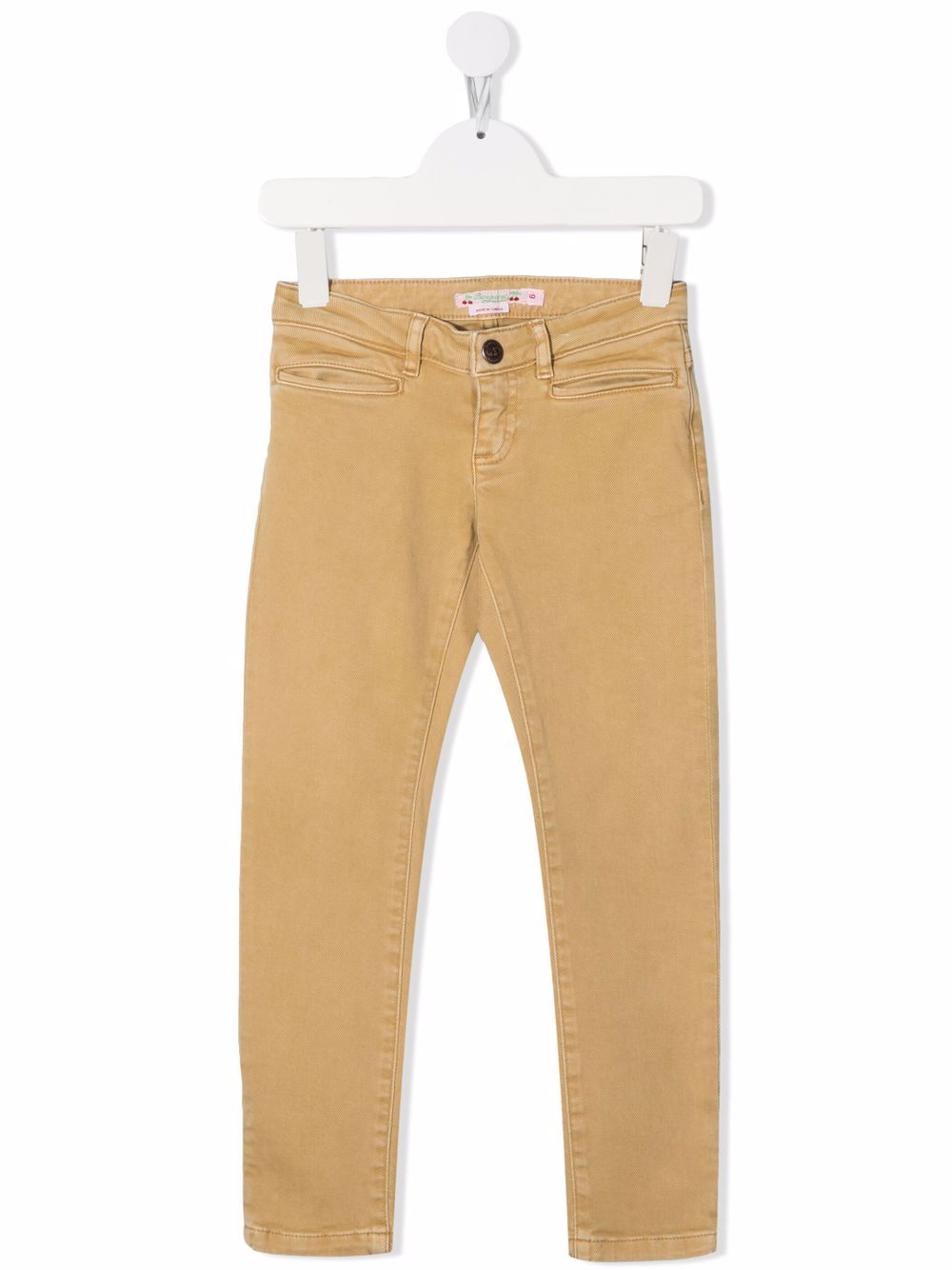 Bonpoint slim-fit cotton trousers - Neutrals von Bonpoint