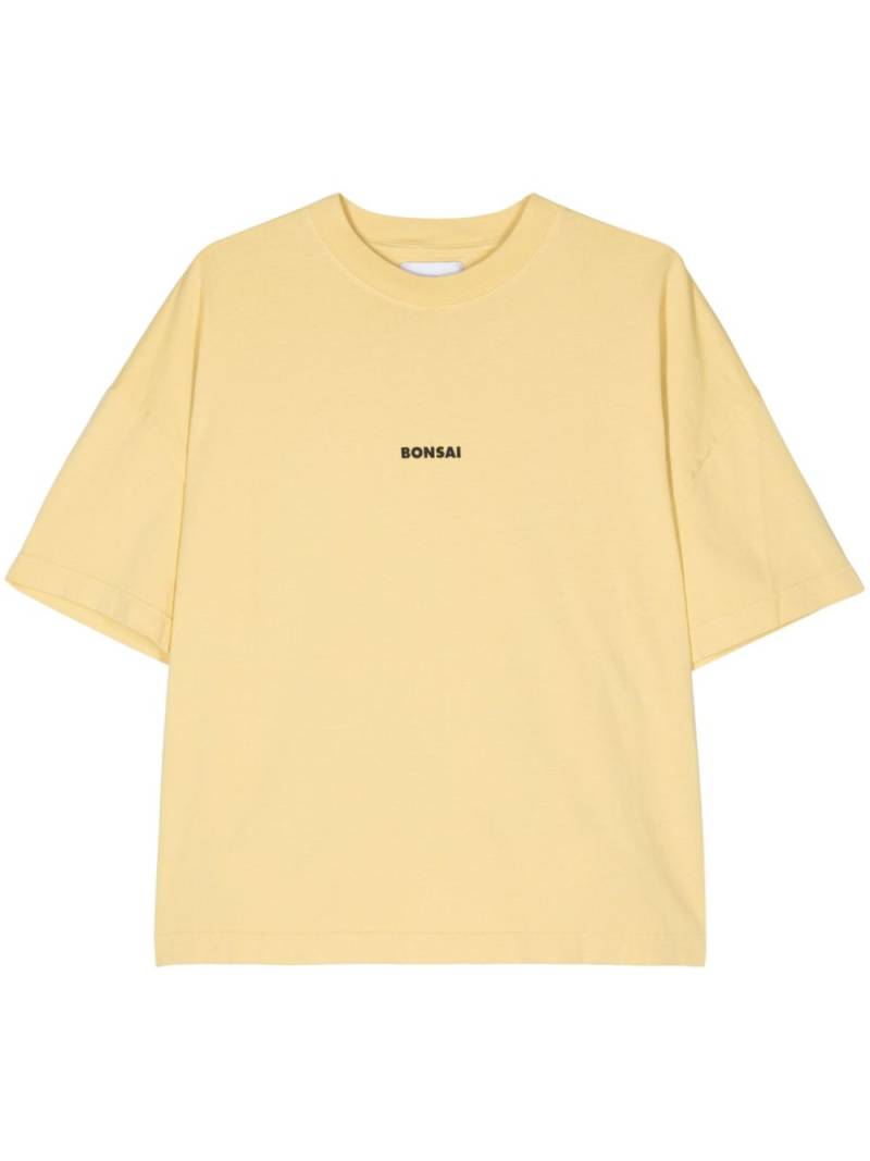 Bonsai logo T-shirt - Yellow von Bonsai