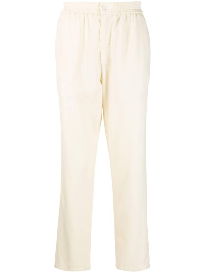 Bonsai straight-leg virgin-wool trousers - Neutrals von Bonsai