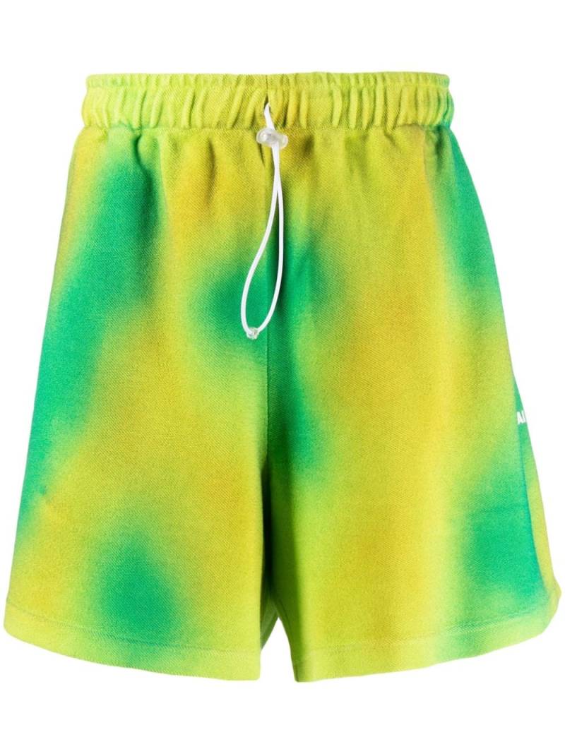 Bonsai tie-dye cotton shorts - Green von Bonsai