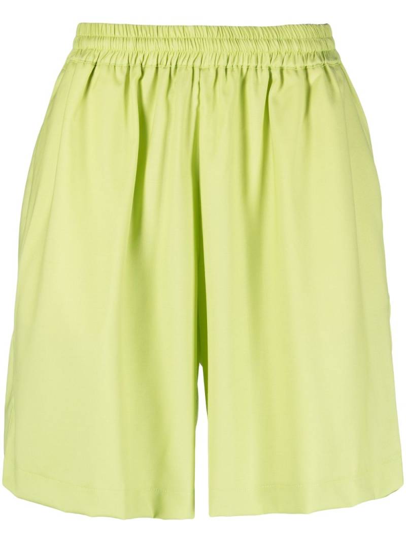 Bonsai virgin wool-blend track shorts - Green von Bonsai