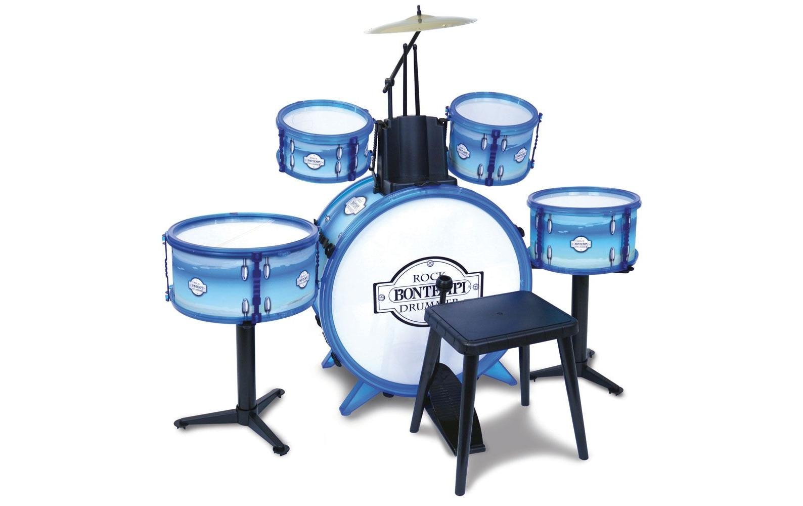 Bontempi Spielzeug-Musikinstrument »Schlagzeug blau« Bontempi Spielzeug-Musikinstrument »Schlagzeug blau« von Bontempi