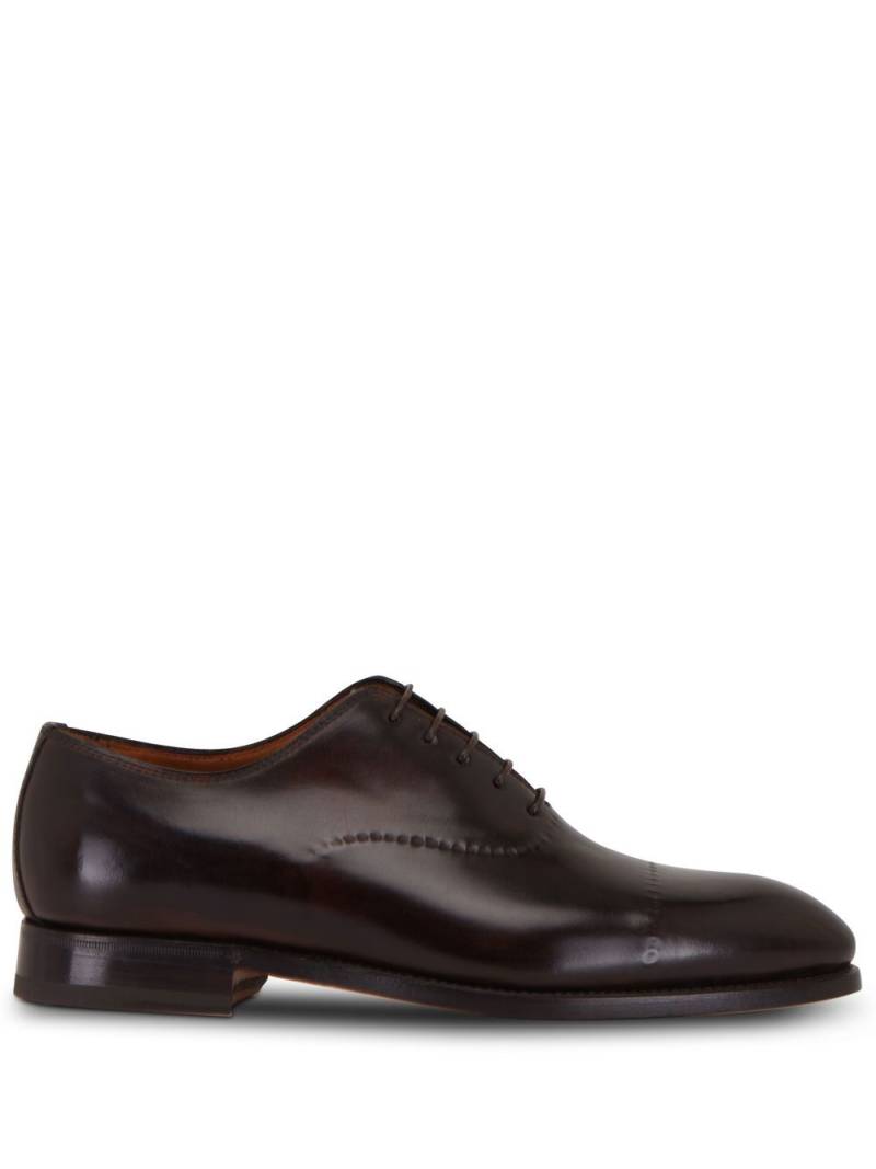 Bontoni leather Oxford shoes - Brown von Bontoni