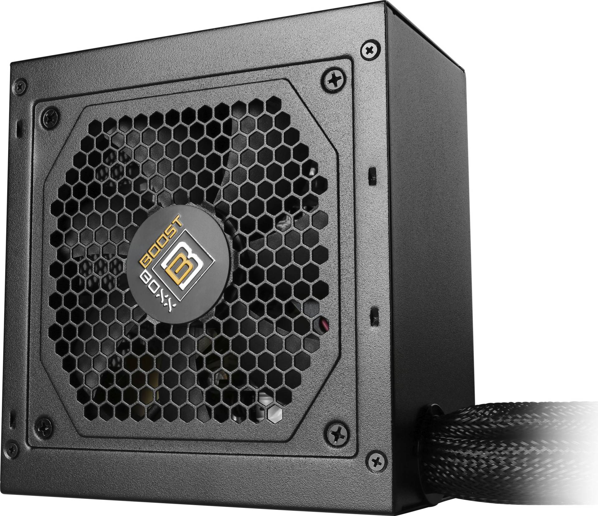 BoostBoxx Netzteil »600 Watt Power Boost 80+ Goldfarben, Semi-Modular«, 1× ATX-Mainboard (20+4 Pin) von BoostBoxx