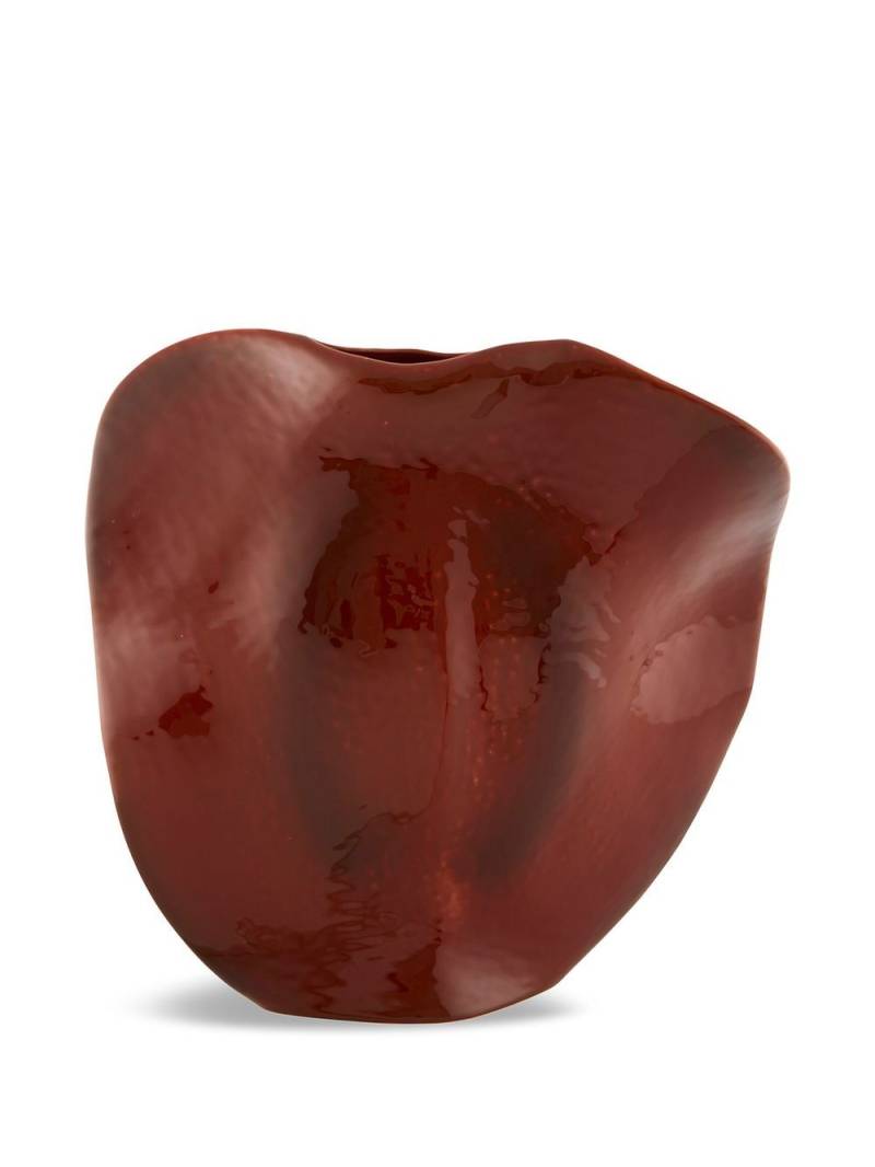 Bordallo Pinheiro 'Amazónia' glazed vase - Brown von Bordallo Pinheiro