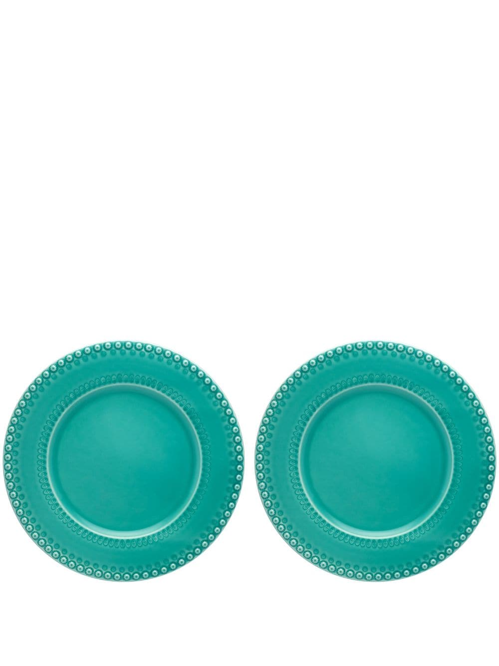 Bordallo Pinheiro Fantasia charger plate (set of two) - Blue von Bordallo Pinheiro