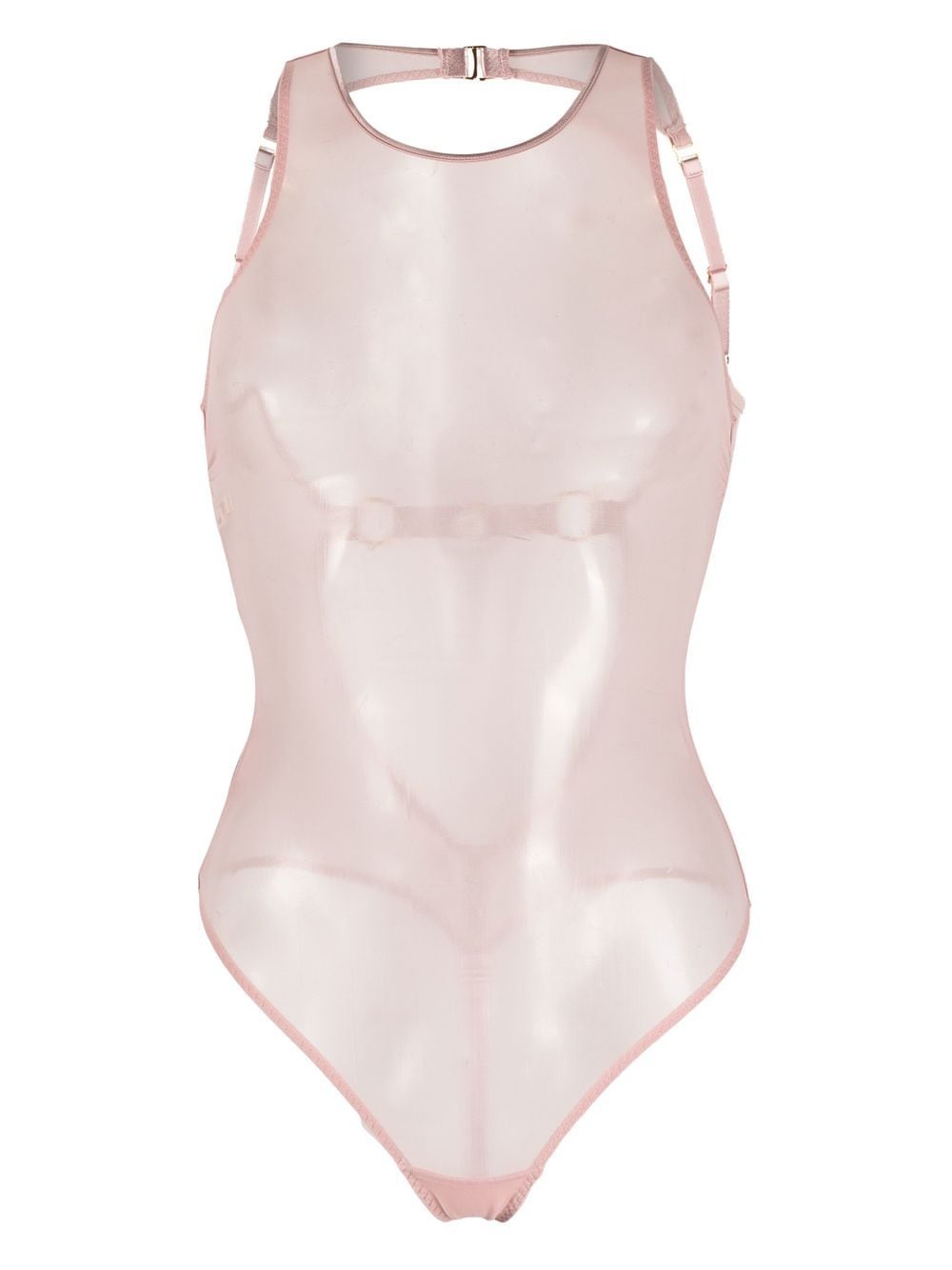 Bordelle Kora sheer body - Pink von Bordelle