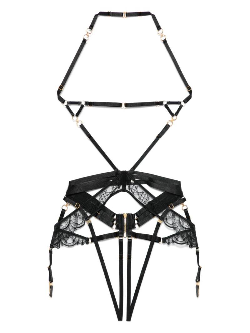 Bordelle Mari suspender harness - Black von Bordelle