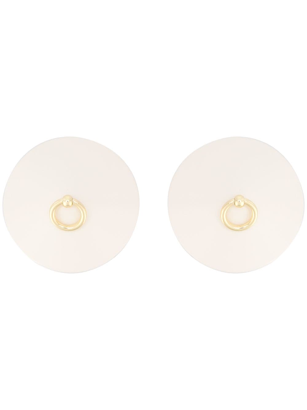 Bordelle enamel O ring nipplets - Neutrals von Bordelle