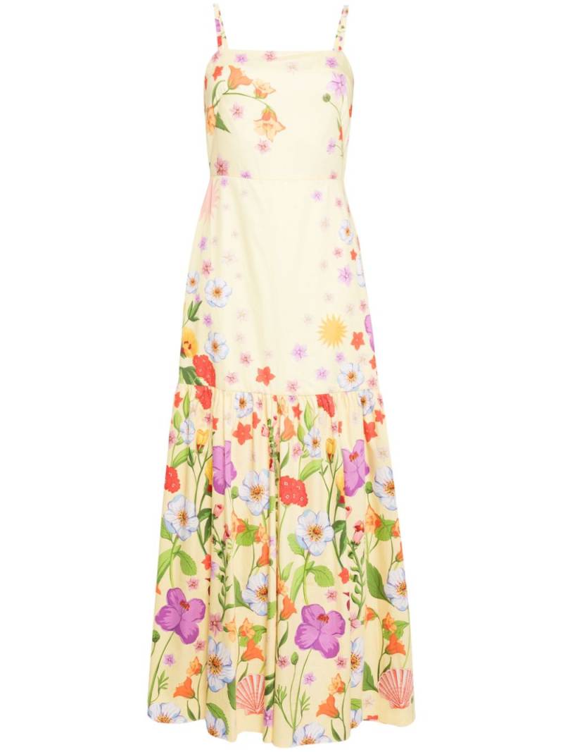 Borgo De Nor Cordiela maxi dress - Yellow von Borgo De Nor