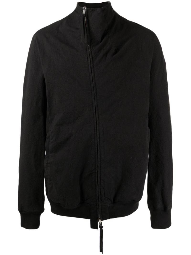 Boris Bidjan Saberi high-neck zipped cotton jacket - Black von Boris Bidjan Saberi