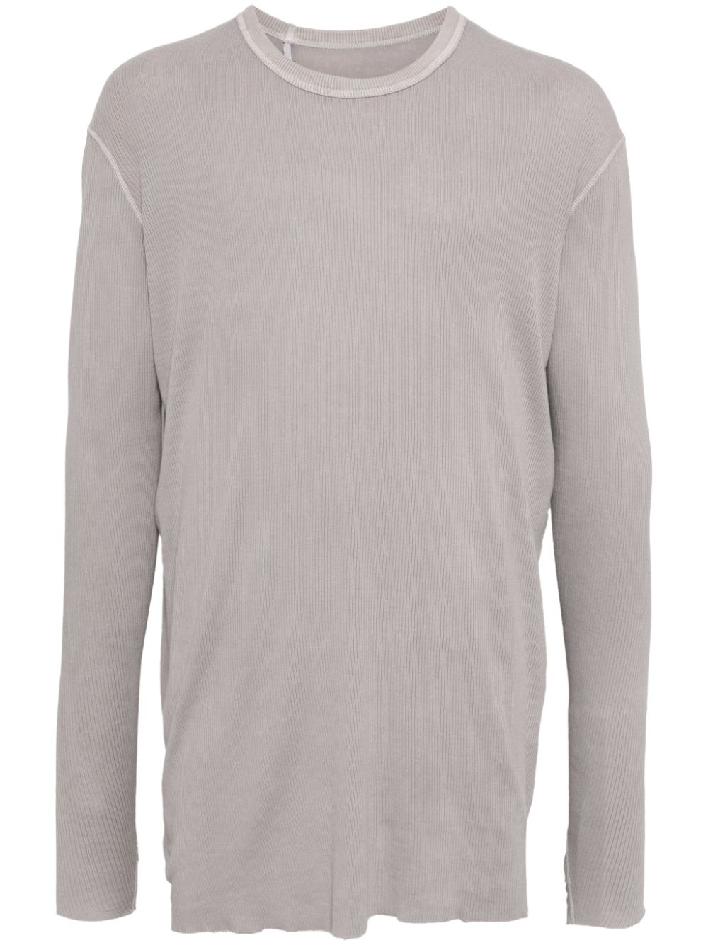 Boris Bidjan Saberi long-sleeved T-shirt - Grey von Boris Bidjan Saberi