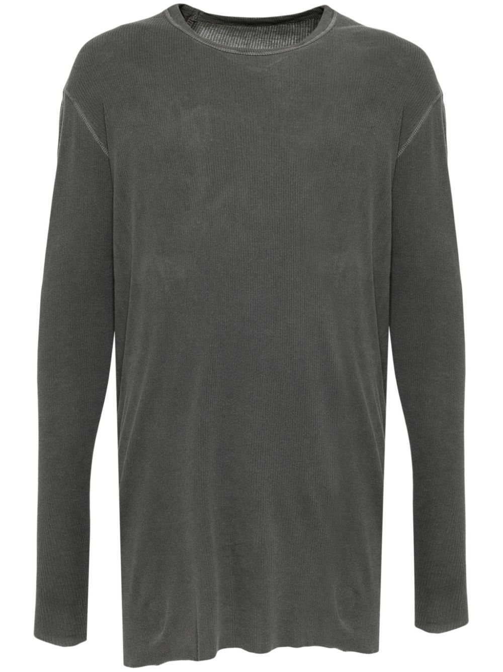 Boris Bidjan Saberi long-sleeved T-shirt - Grey von Boris Bidjan Saberi