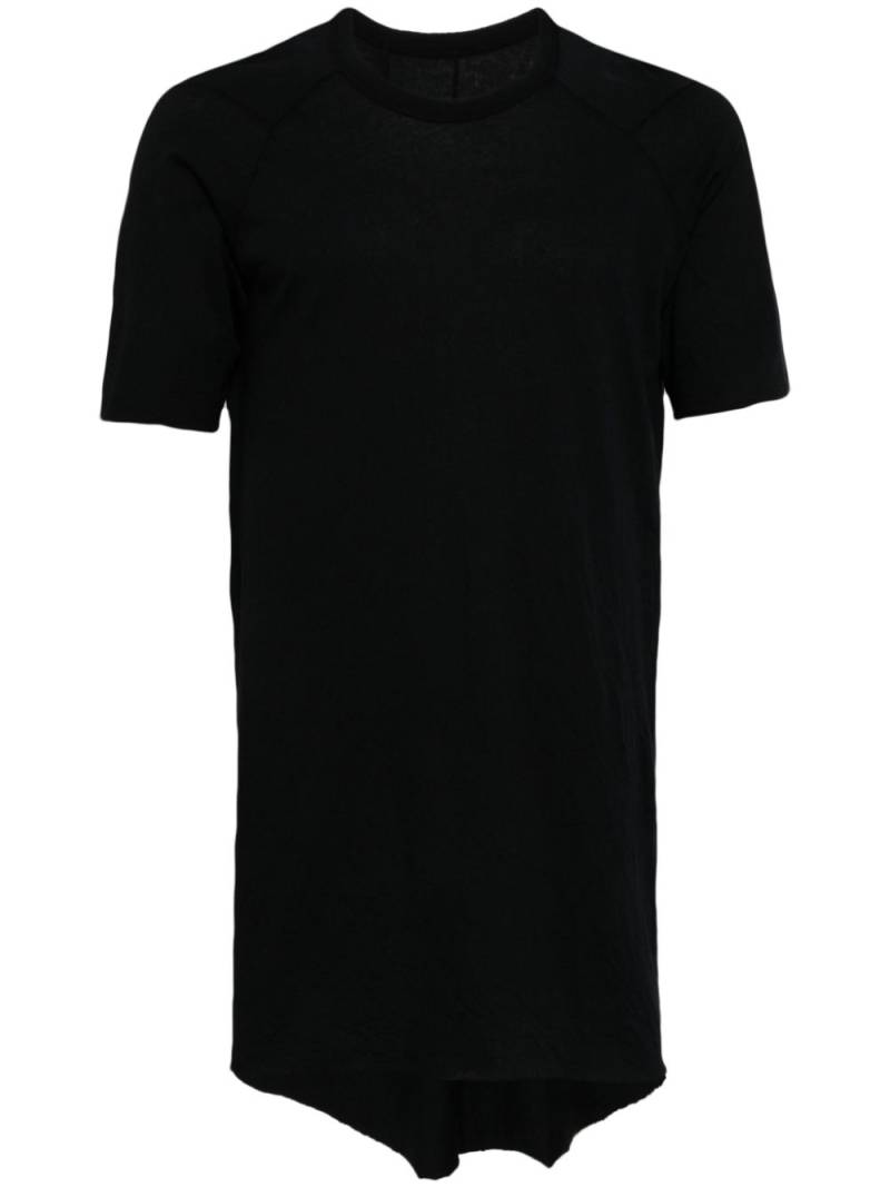 Boris Bidjan Saberi raw-cut edge cotton T-shirt - Black von Boris Bidjan Saberi