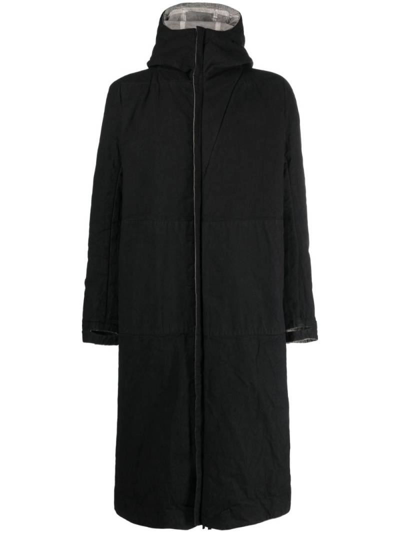 Boris Bidjan Saberi reversible padded coat - Black von Boris Bidjan Saberi