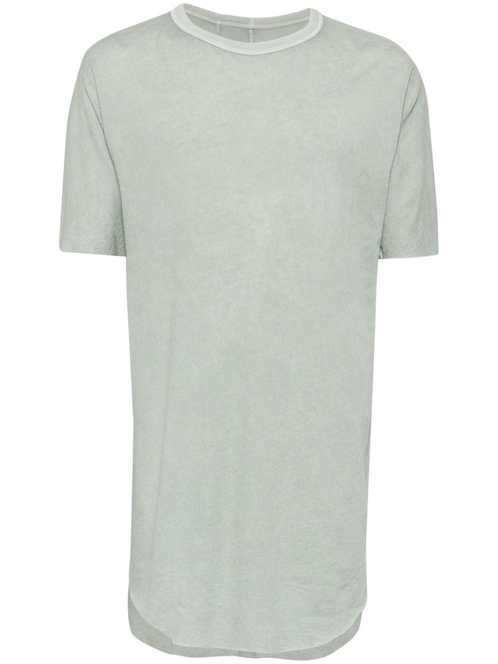 Boris Bidjan Saberi round-neck short-sleeve T-shirt - Green von Boris Bidjan Saberi