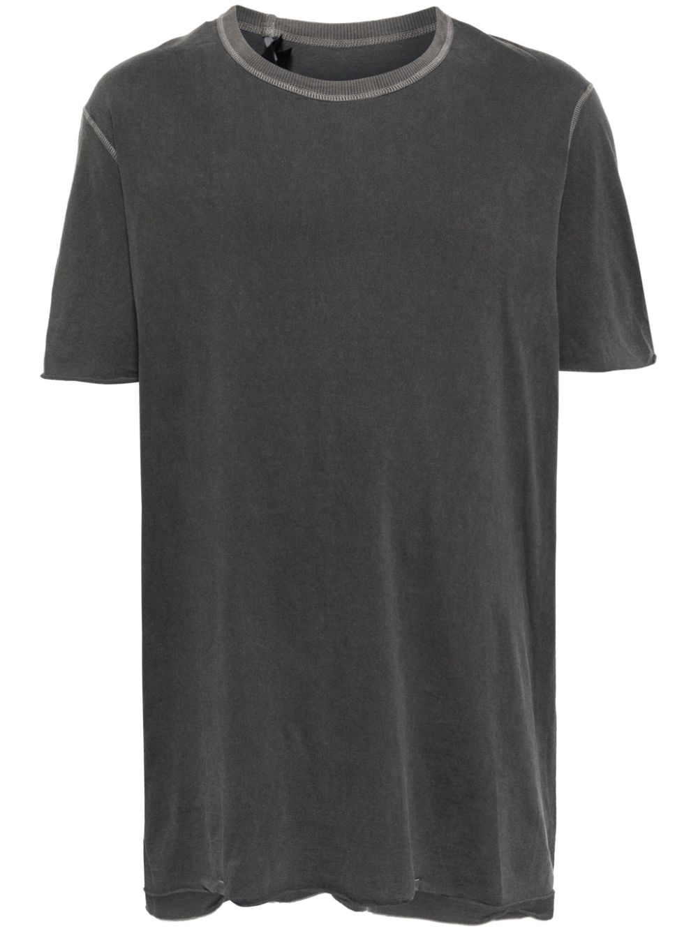 Boris Bidjan Saberi short-raglan sleeves T-shirt - Grey von Boris Bidjan Saberi