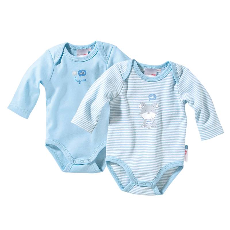 2er-Pack Bodys langarm 2er-Pack Bodys langarm von Bornino