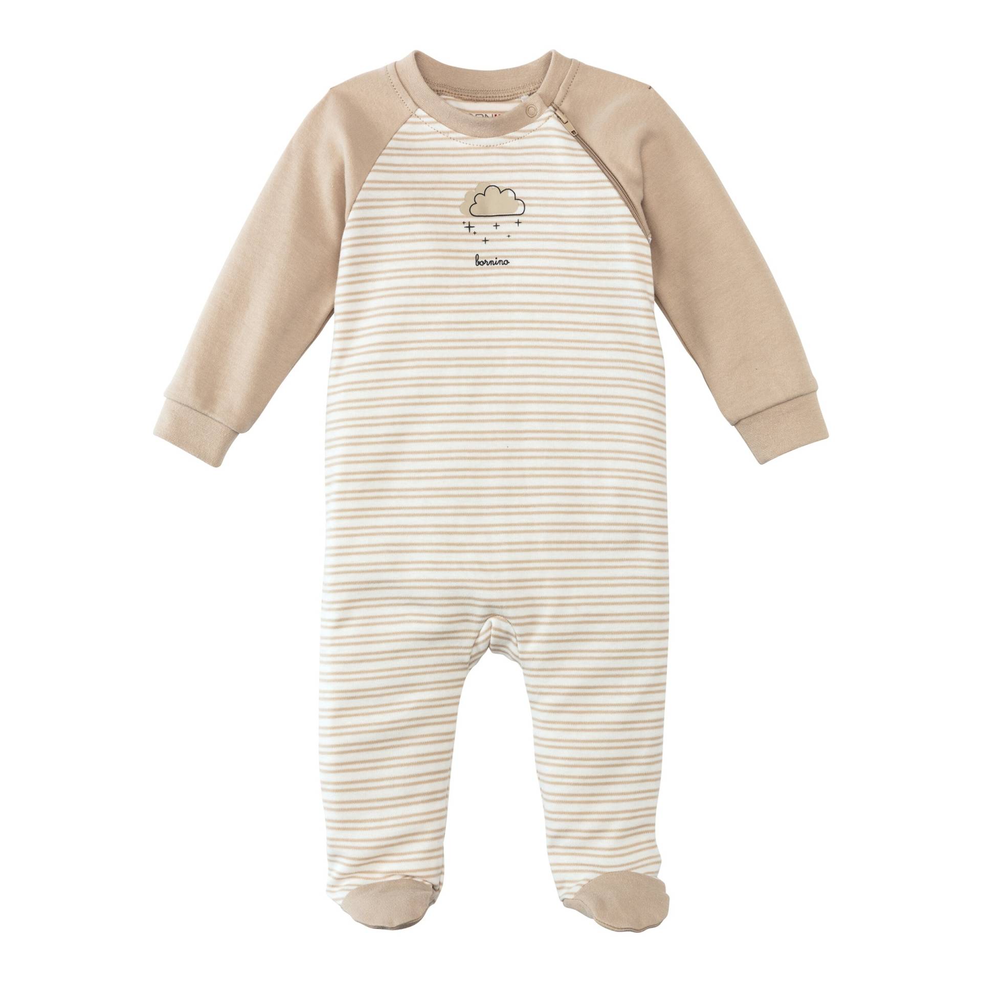 Schlafoverall mit Zipper Wolke Schlafoverall mit Zipper Wolke von Bornino