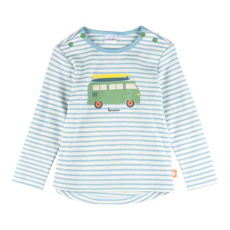 Shirt langarm Ringel Bus von Bornino